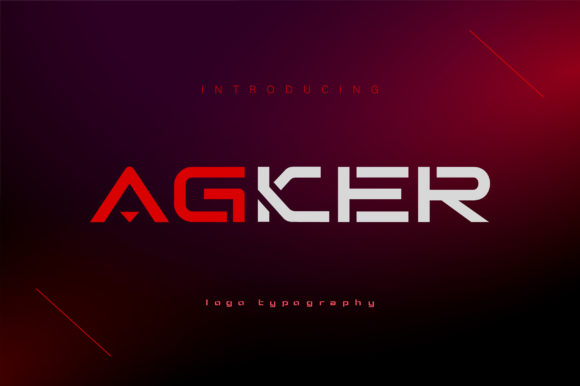 Agker: A Bold Display Font That Elevates Small Business Branding