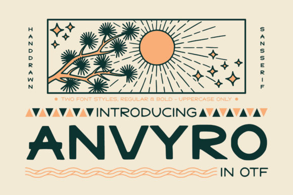 Anvyro: A Modern Vintage Font for Bold Web Design