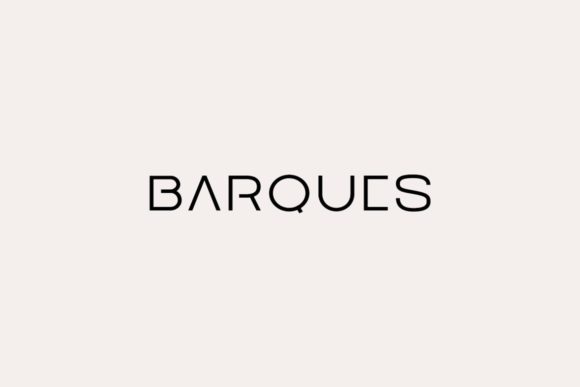 Barques: A Clean Display Font for Crafters and Product Designers