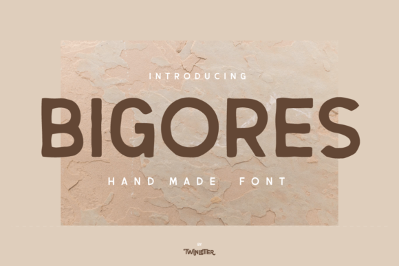 Bigores: A Bold Vintage Display Font for Branding