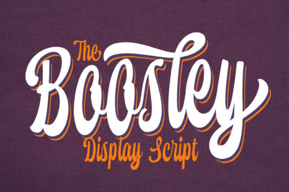 Boosley: A Bold Handwritten Font for High-Impact Campaign Visuals