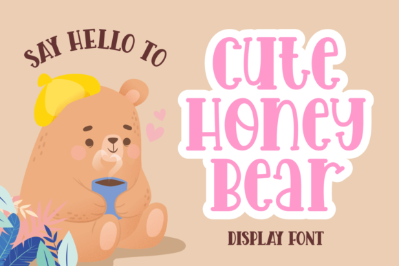 Cute Honey Bear: A Friendly Display Font for Web Design