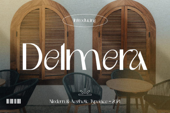 Delmera: A Wavy Display Font for Modern Web Design