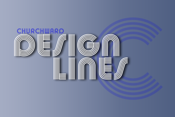 Design Lines: A Modern Display Font for Editorial Projects