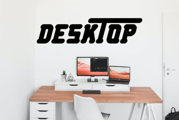 Desktop: A Bold Display Font for Impact-Driven Design
