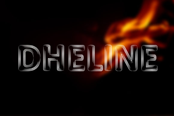 Dheline: A Display Font That Elevates Campaign Visuals with Style and Substance