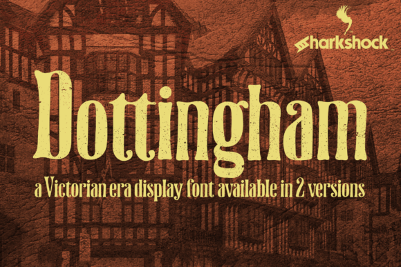 Dottingham: A Bold Display Font for Impactful Marketing Visuals