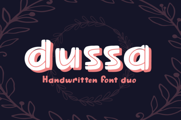Dussa: A Playful Display Font That Elevates Campaign Visuals