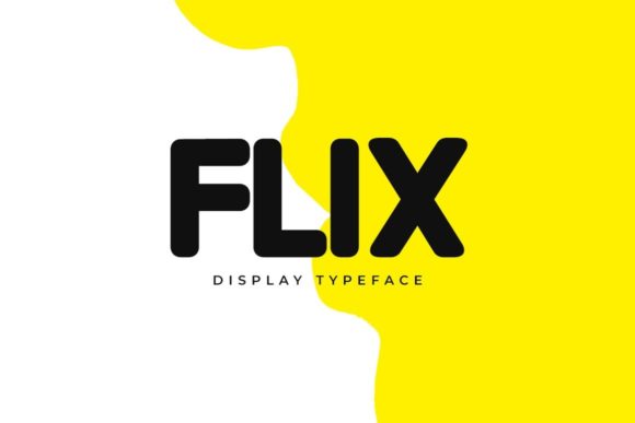 Flix Font: A Modern Display Typeface for Business Branding
