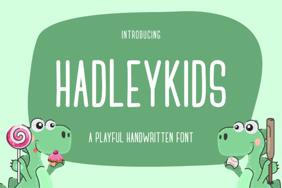 Hadleykids: A Robotic Display Font for Modern Brands