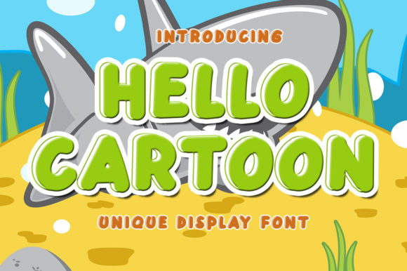 Hello Cartoon: A Playful Display Font That Elevates Brand Identity