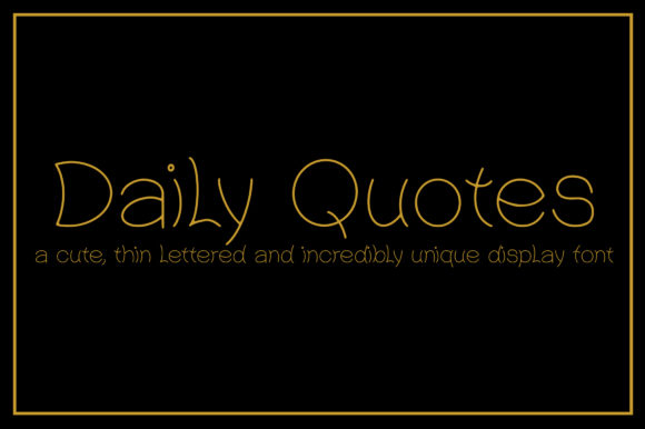 How Daily Quotes Font Can Elevate Your Small Business Branding