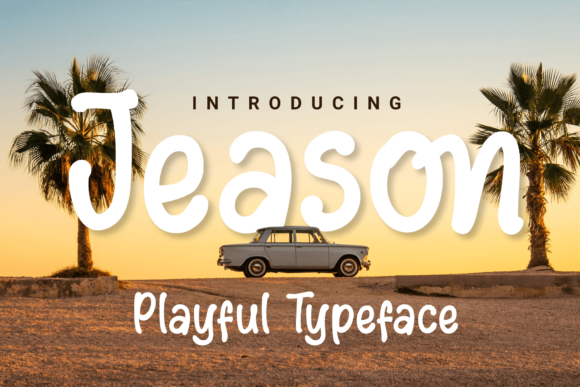 Jeason: A Playful Display Font for Crafters