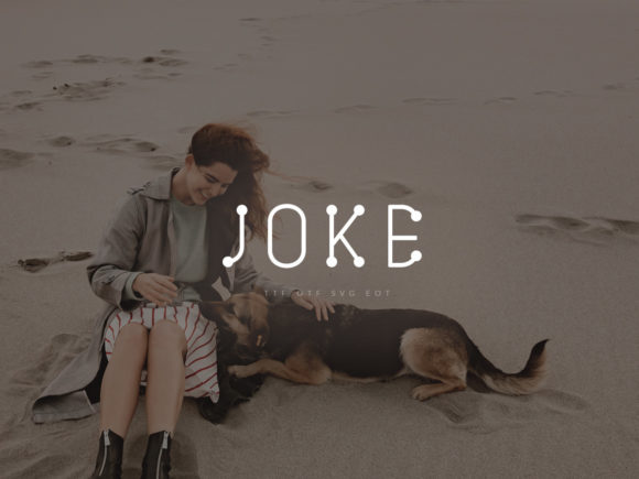 Joke: A Bold Display Font with Personality