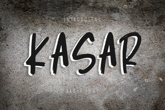 Kasar: A Bold Display Font for Impact-Driven Design Projects