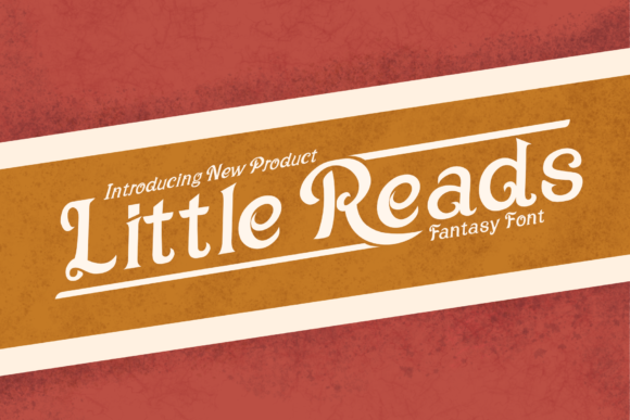 Little Reads: A Bold Display Font for Campaigns