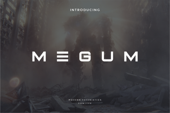 Megum: A Unique Display Font for Crafters and Product Designers