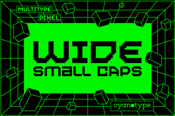 MultiType Pixel Wide: A Bold Display Font for Web