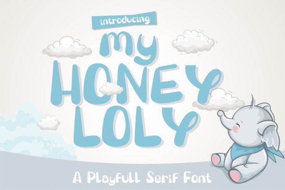 My Honey Loly: A Playful Display Font for Modern Web Design Projects