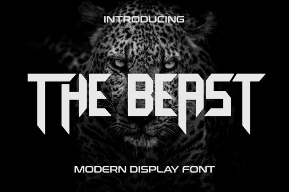 The Beast: A Bold Display Font for Strong Branding