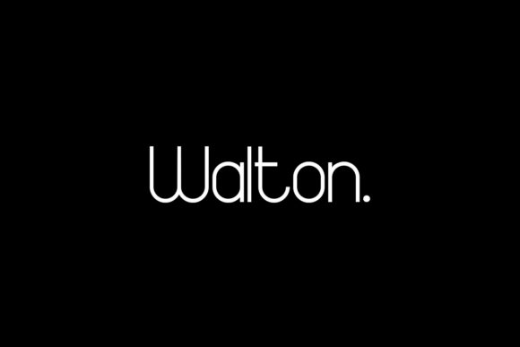 Walton: The Modern Display Font for Marketers
